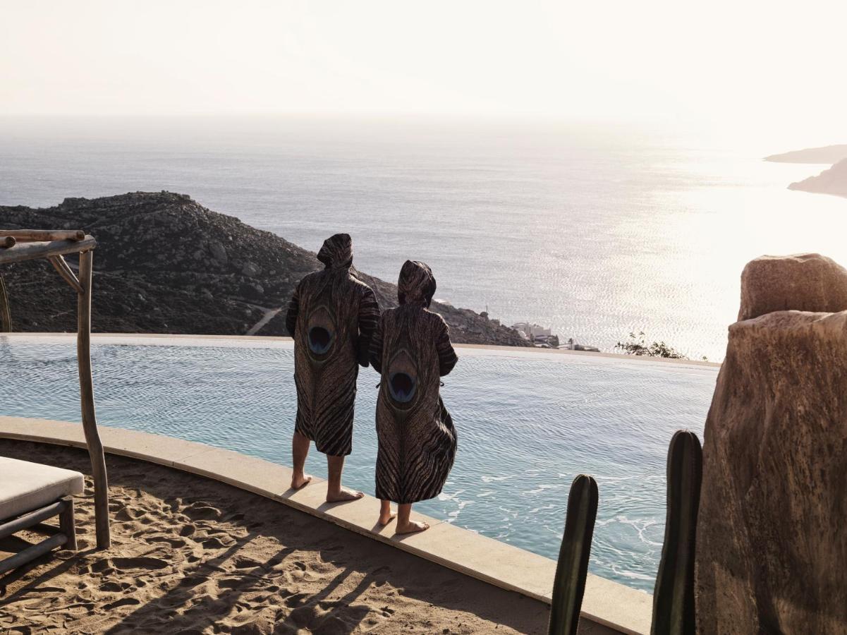 Myconian Panoptis Escape, A Member Of Small Luxury Hotels Of The World Elia  Exterior foto