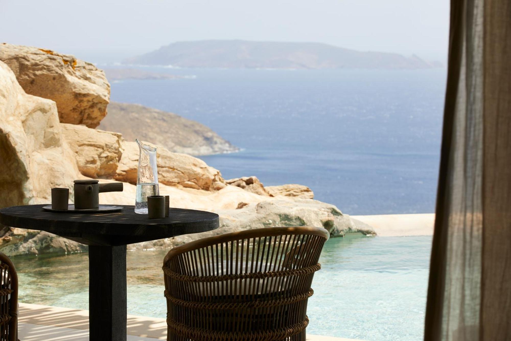 Myconian Panoptis Escape, A Member Of Small Luxury Hotels Of The World Elia  Exterior foto