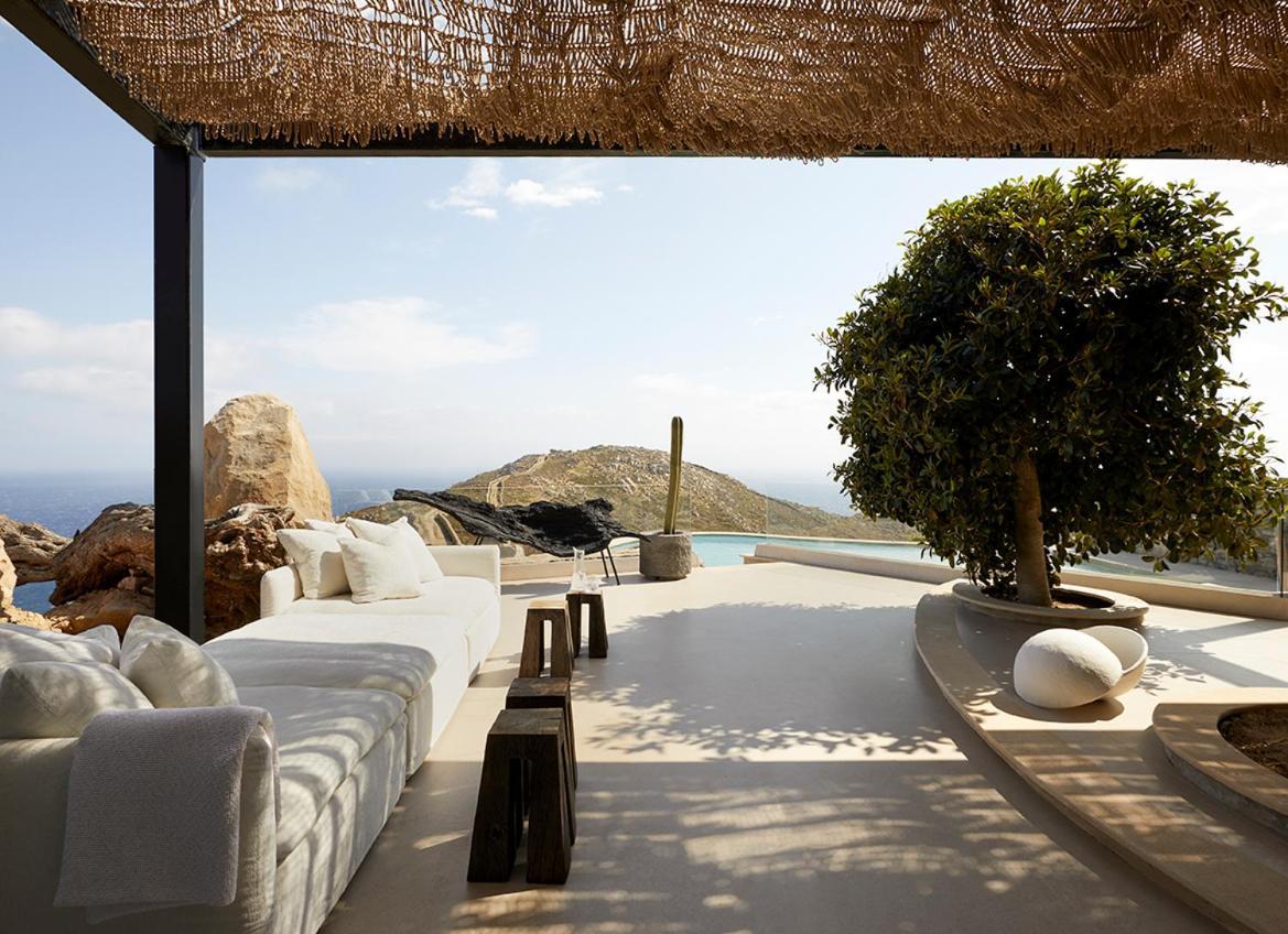 Myconian Panoptis Escape, A Member Of Small Luxury Hotels Of The World Elia  Exterior foto