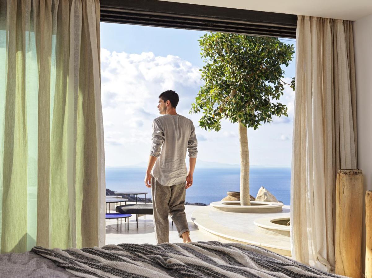 Myconian Panoptis Escape, A Member Of Small Luxury Hotels Of The World Elia  Exterior foto
