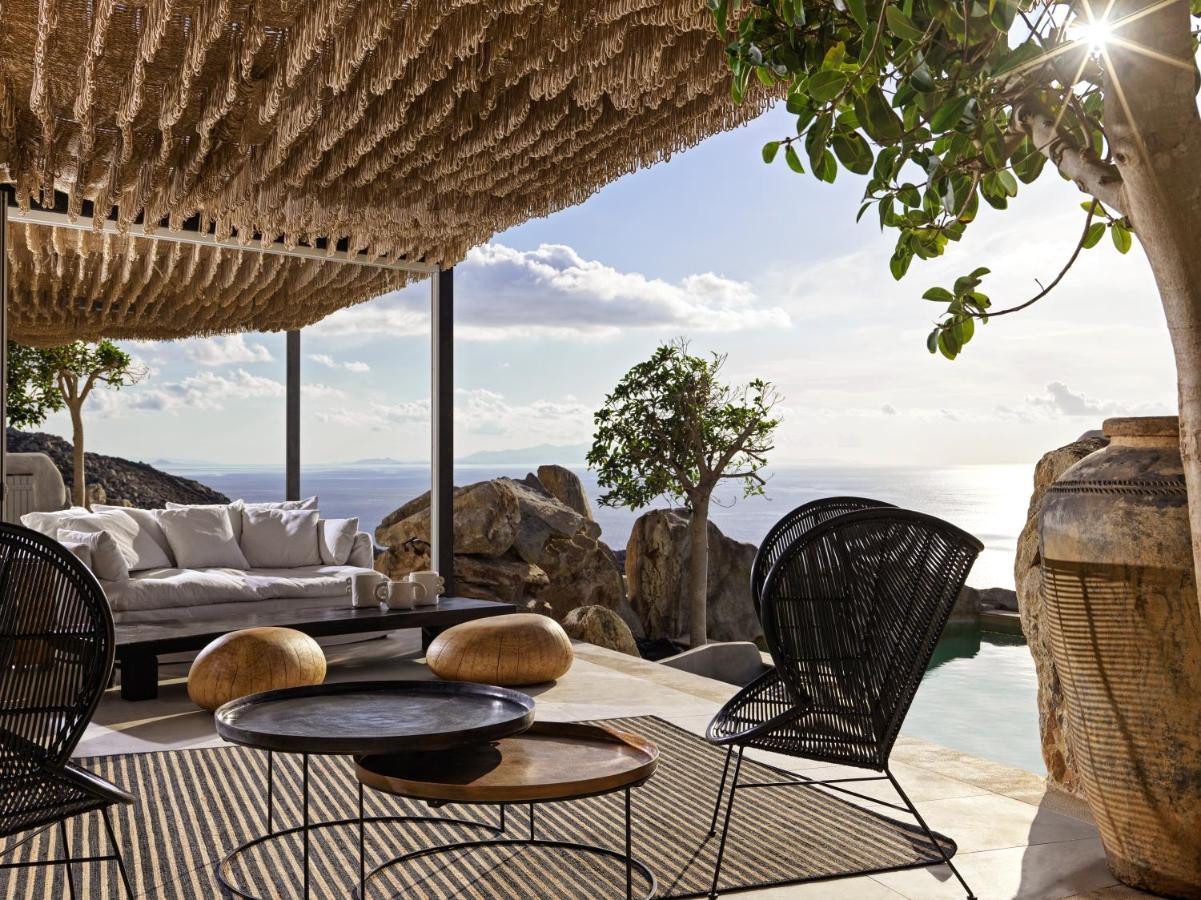 Myconian Panoptis Escape, A Member Of Small Luxury Hotels Of The World Elia  Exterior foto